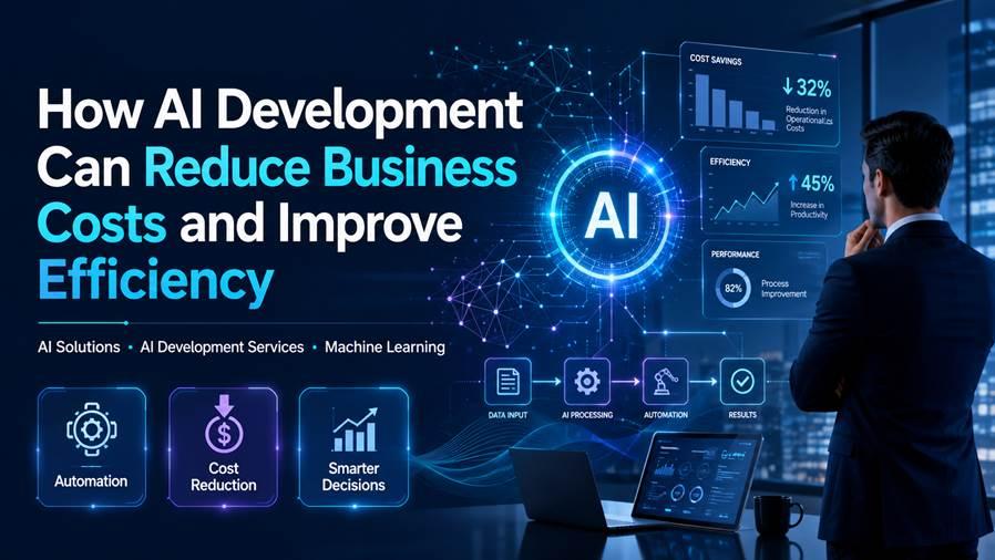 How AI Development Can Reduce Business Costs and Improve Efficiency